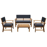  Furniture of America Hana GM-1020BL-4PK 4 pc Patio Set IMAGE 1