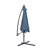  Furniture of America Glam GM-3003LS Cantilever Umbrella w/ LED IMAGE 2