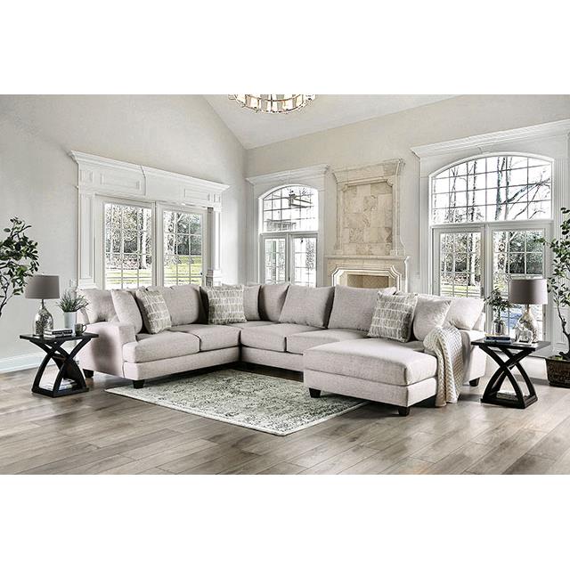  Furniture of America Alidene Fabric Sectional SM5207-SECT IMAGE 2