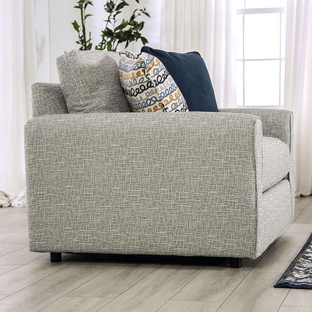  Furniture of America Chancery SM8194-CH Chair and Half IMAGE 3