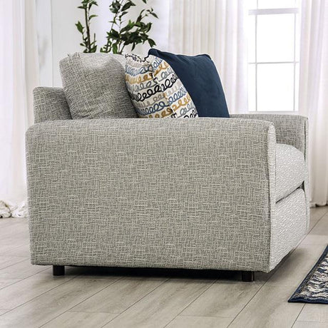  Furniture of America Chancery SM8194-CH Chair and Half IMAGE 3