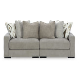  Benchcraft Aslan Court 20305S1 2 pc Loveseat Sectional IMAGE 1