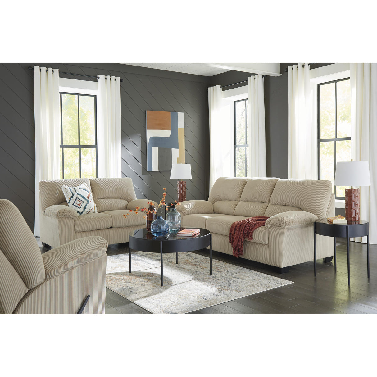  Signature Design by Ashley SimpleJoy 2420335 Loveseat IMAGE 14