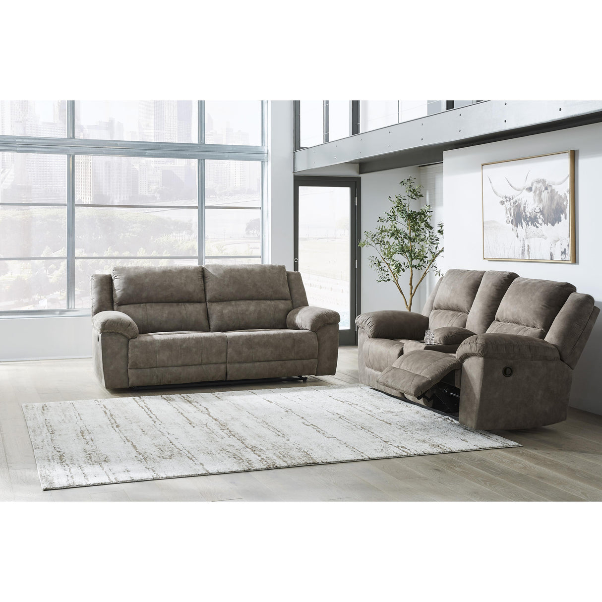  Signature Design by Ashley Laresview 3720394 Double Reclining Loveseat with Console IMAGE 8
