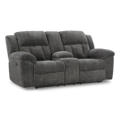  Signature Design by Ashley Frohn 3740694 Double Reclining Loveseat with Console IMAGE 1