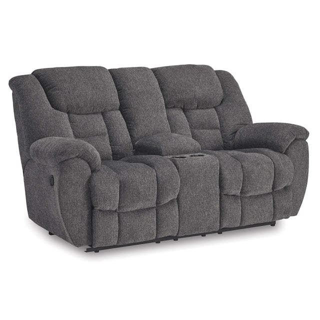  Signature Design by Ashley Foreside 3810494 Double Reclining Loveseat with Console IMAGE 1