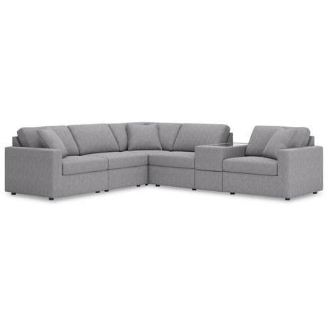 Signature Design by Ashley Modmax 92104S7 6 pc Sectional IMAGE 1