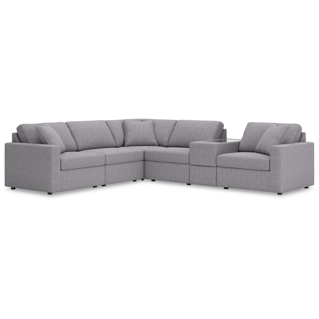  Signature Design by Ashley Modmax 92104S7 6 pc Sectional IMAGE 1