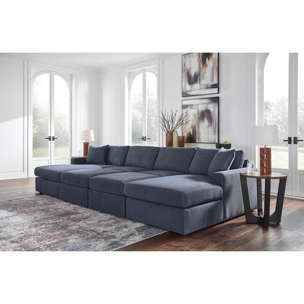  Signature Design by Ashley Modmax 92121S19 4 pc Pit Sectional IMAGE 6