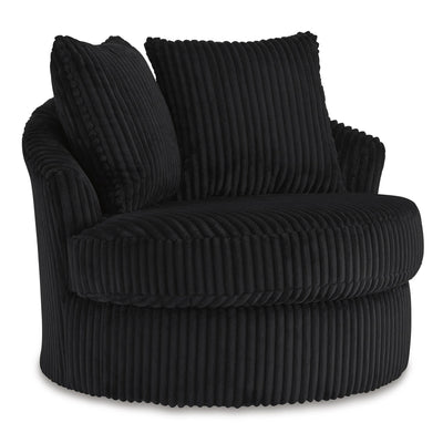  Signature Design by Ashley Gramwell A3000725 Swivel Accent Chair IMAGE 1