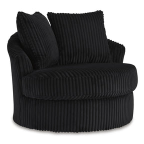  Signature Design by Ashley Gramwell A3000725 Swivel Accent Chair IMAGE 1
