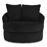  Signature Design by Ashley Gramwell A3000725 Swivel Accent Chair IMAGE 2