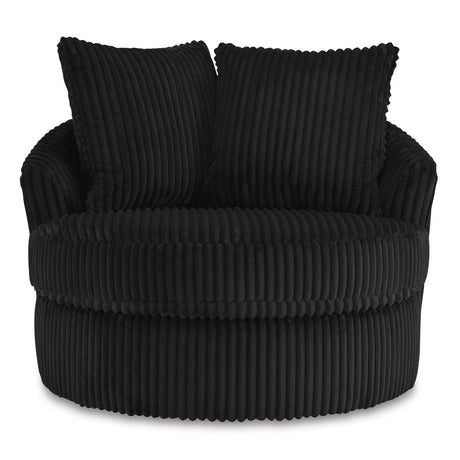  Signature Design by Ashley Gramwell A3000725 Swivel Accent Chair IMAGE 2