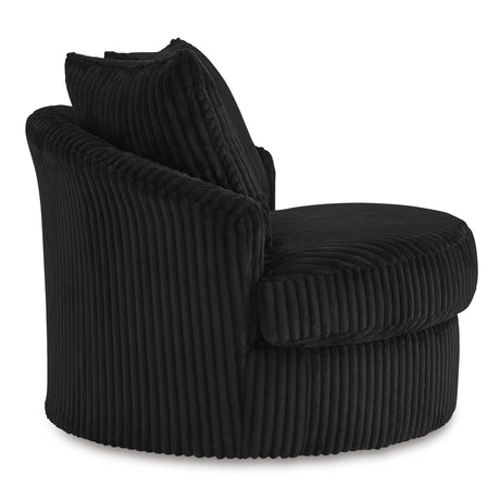  Signature Design by Ashley Gramwell A3000725 Swivel Accent Chair IMAGE 3