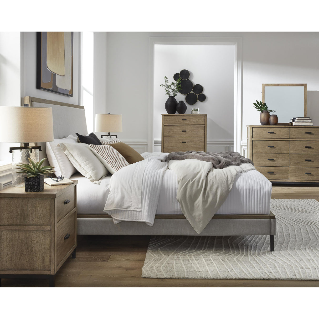  Benchcraft Tomtyn B622B2 Queen Upholstered Bed IMAGE 9