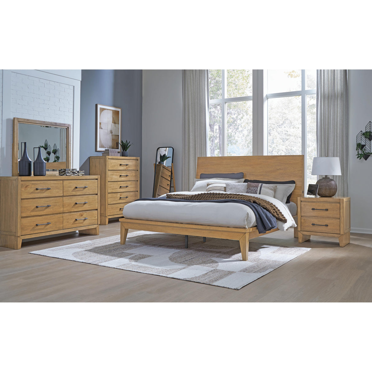  Signature Design by Ashley Sherbana B833-92 Two Drawer Night Stand IMAGE 6