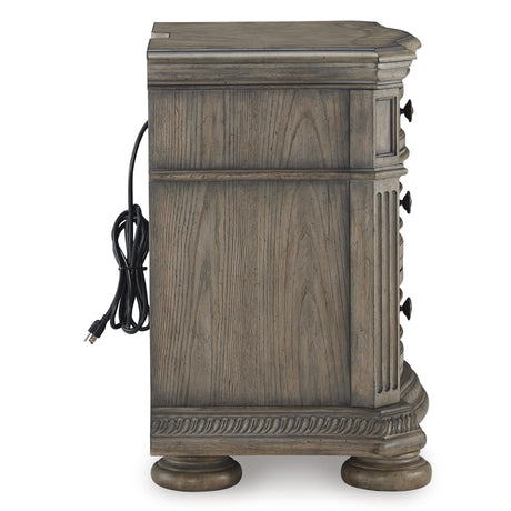  Signature Design by Ashley Ardenfield B944-93 Three Drawer Night Stand IMAGE 4