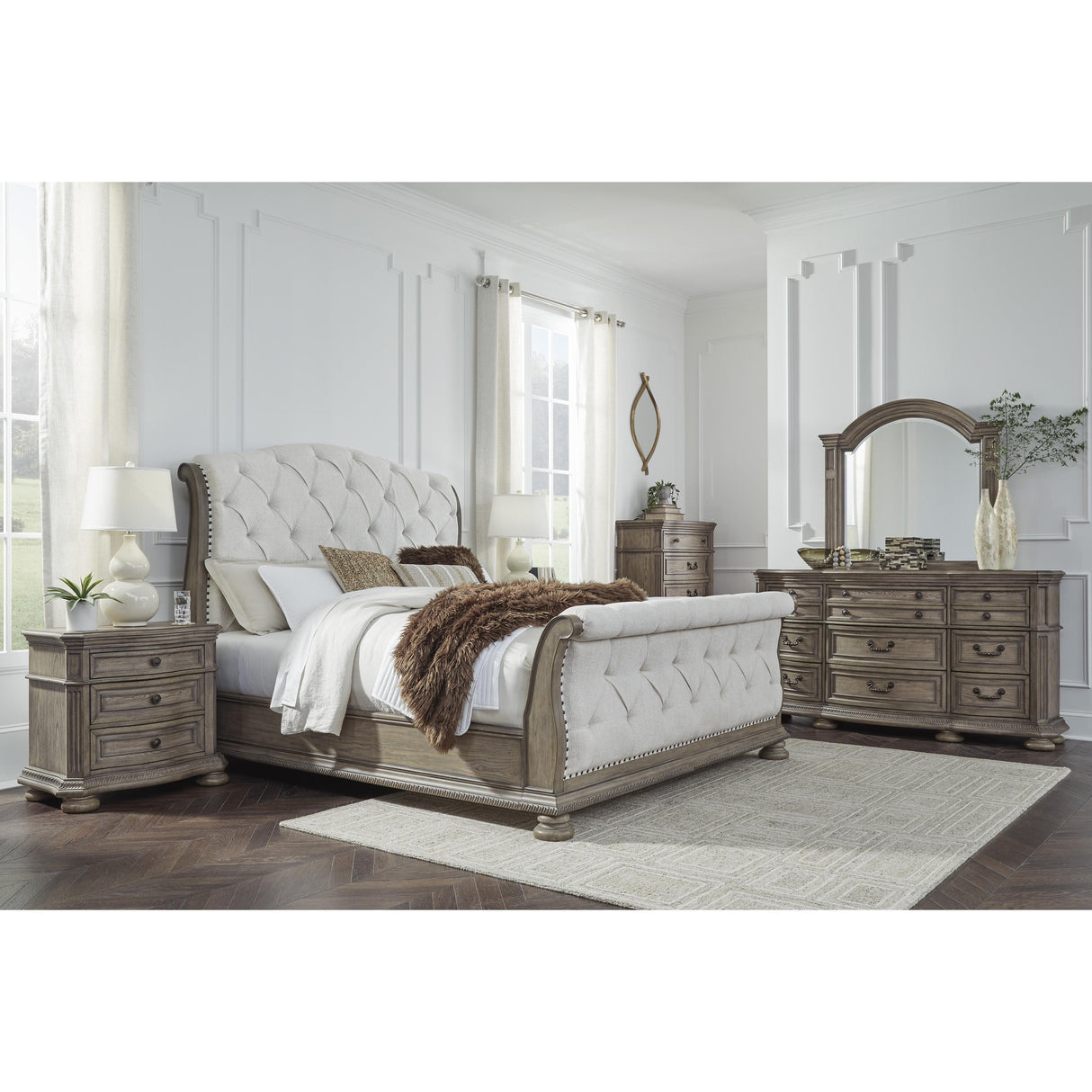  Signature Design by Ashley Ardenfield B944-93 Three Drawer Night Stand IMAGE 8