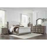  Signature Design by Ashley Ardenfield B944B5 California King Upholstered Sleigh Bed IMAGE 10