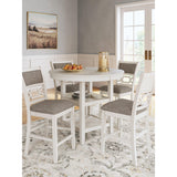  Signature Design by Ashley Erinberg D423-223 Dining Room Counter Table Set IMAGE 5