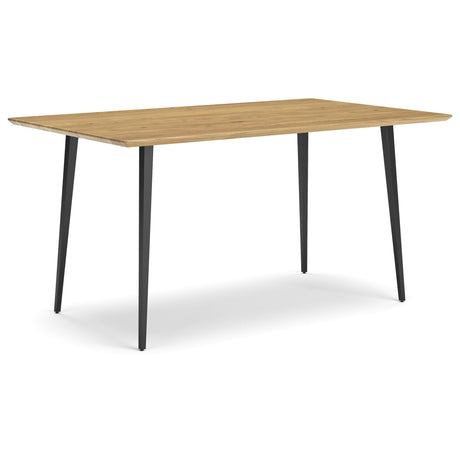  Signature Design by Ashley Gretlynn D501-25 Rectangular Dining Room Table IMAGE 1