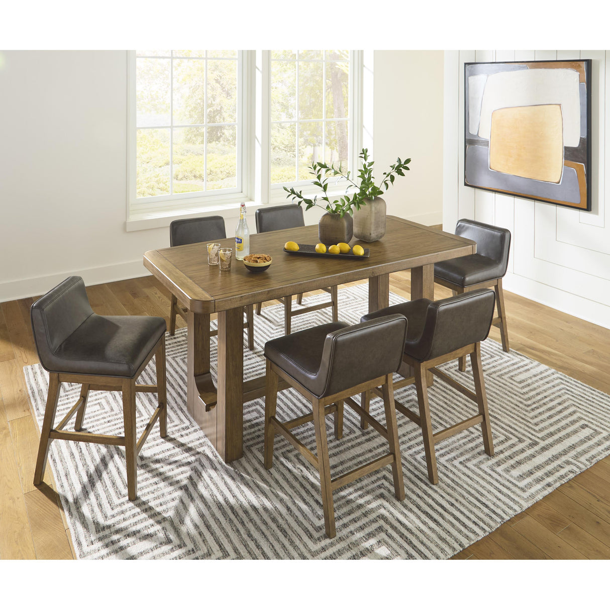  Signature Design by Ashley Cabalynn D974-124 Upholstered Barstool IMAGE 14