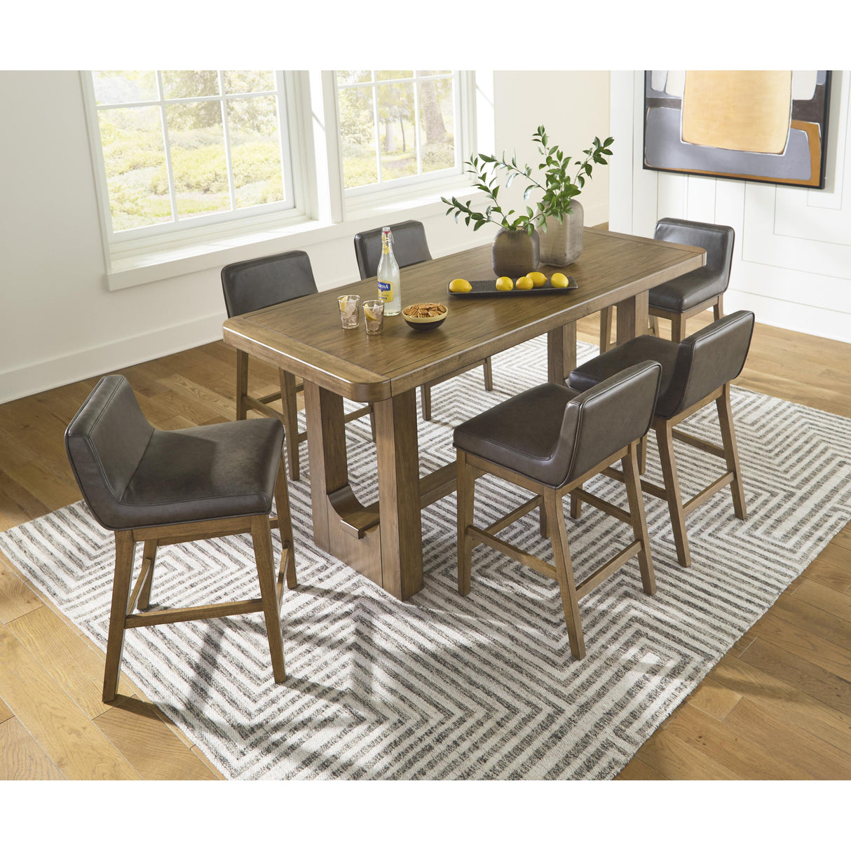  Signature Design by Ashley Cabalynn D974-124 Upholstered Barstool IMAGE 15