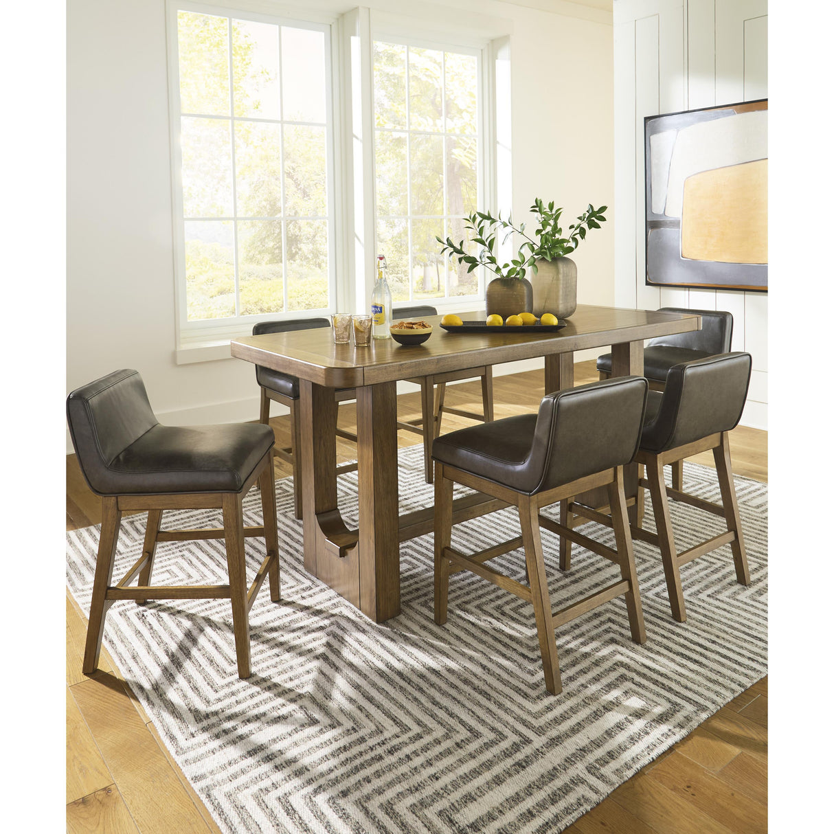  Signature Design by Ashley Cabalynn D974-13 Rectangular Dining Room Counter Table IMAGE 16