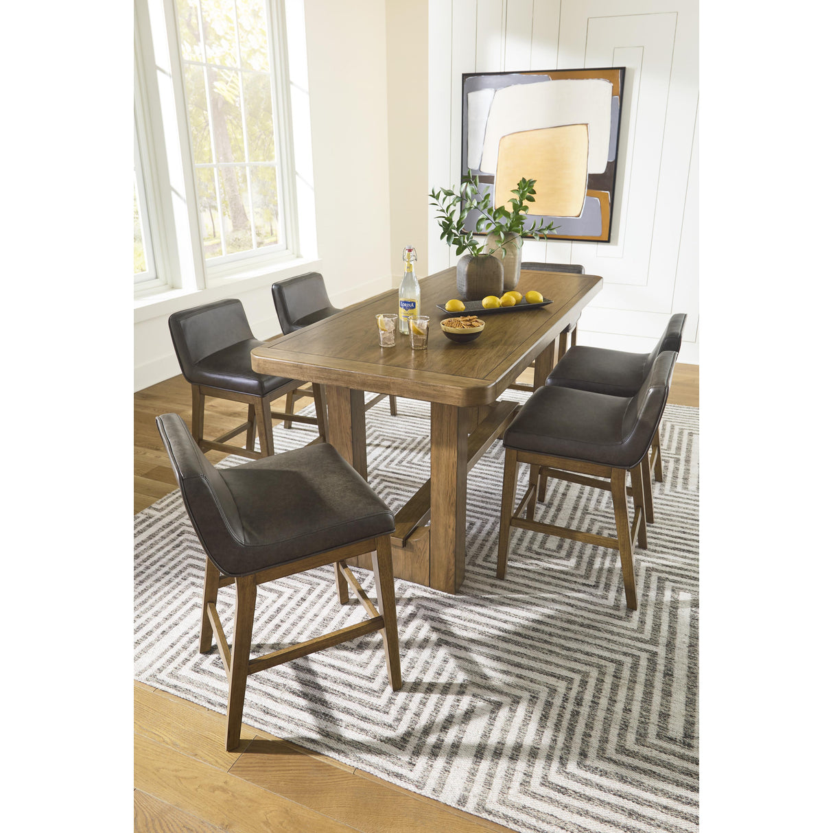  Signature Design by Ashley Cabalynn D974-13 Rectangular Dining Room Counter Table IMAGE 17