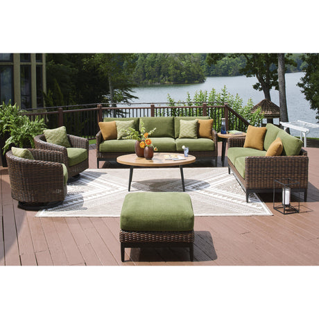  Signature Design by Ashley Horizon Hall P572-706 Round End Table IMAGE 6