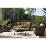  Signature Design by Ashley Horizon Hall P572-821 Swivel Lounge with Cushion IMAGE 11