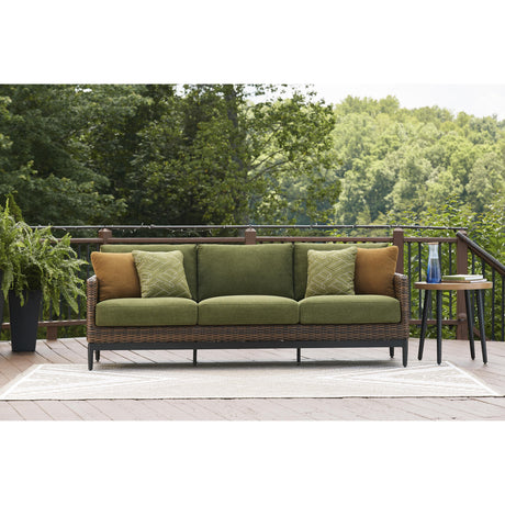  Signature Design by Ashley Horizon Hall P572-838 Sofa with Cushion IMAGE 5