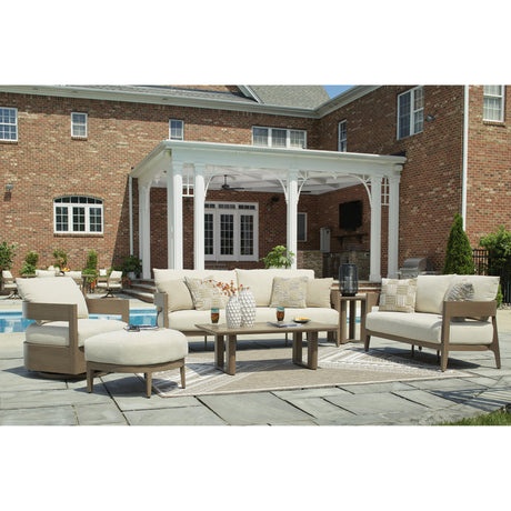  Signature Design by Ashley Serene Bay P671-814 Ottoman with Cushion IMAGE 10
