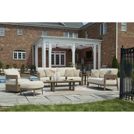  Signature Design by Ashley Serene Bay P671-814 Ottoman with Cushion IMAGE 9
