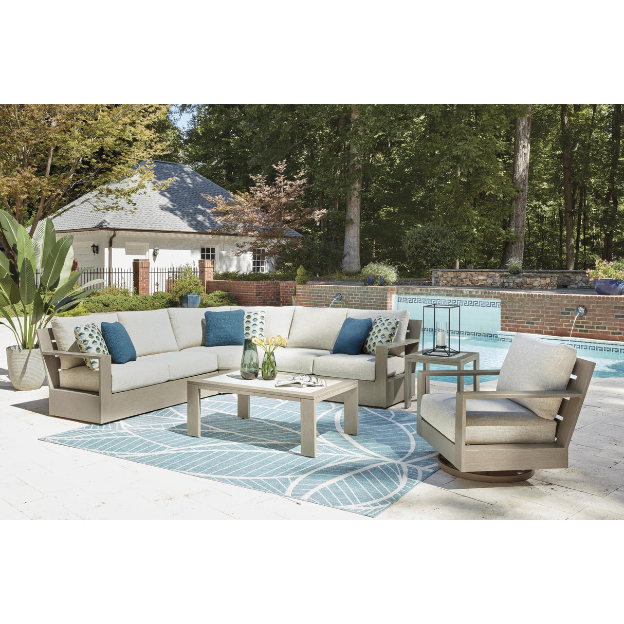  Signature Design by Ashley Kimpton Isle P704-702 Square End Table IMAGE 6