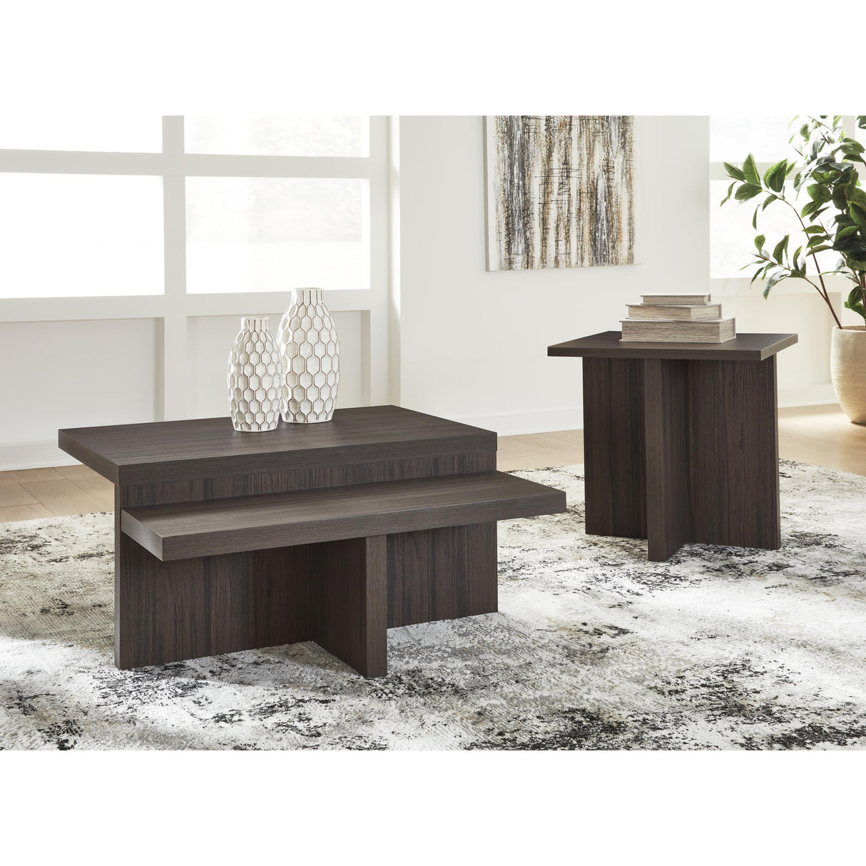  Signature Design by Ashley Zendex T304-12 Occasional Table Set IMAGE 8