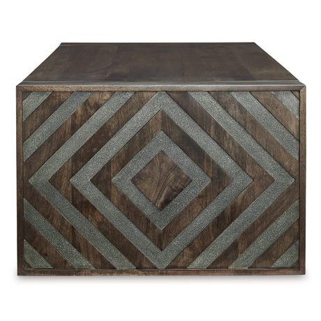  Signature Design by Ashley Dreggan T567-1 Rectangular Cocktail Table IMAGE 3