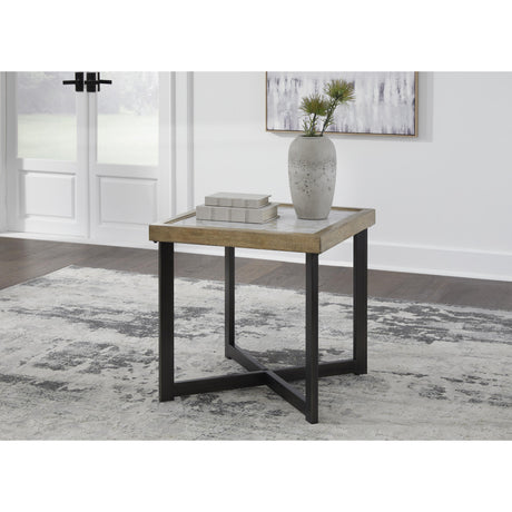  Signature Design by Ashley Montia T632-2 Square End Table IMAGE 5