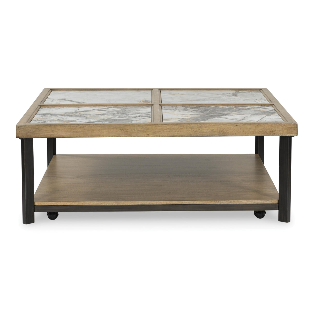  Signature Design by Ashley Montia T632-8 Square Cocktail Table IMAGE 2