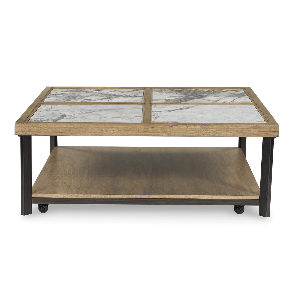  Signature Design by Ashley Montia T632-8 Square Cocktail Table IMAGE 3