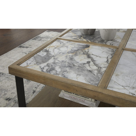  Signature Design by Ashley Montia T632-8 Square Cocktail Table IMAGE 7