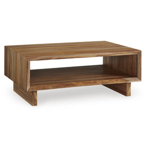  Signature Design by Ashley Dressonni T690-1 Rectangular Cocktail Table IMAGE 1