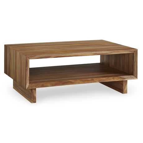 Signature Design by Ashley Dressonni T690-1 Rectangular Cocktail Table IMAGE 1