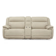  Signature Design by Ashley Double Deal U13001S4 2 pc Power Reclining Loveseat Sectional with Console IMAGE 1