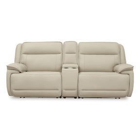  Signature Design by Ashley Double Deal U13001S4 2 pc Power Reclining Loveseat Sectional with Console IMAGE 1