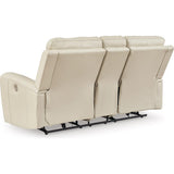  Signature Design by Ashley Dahlmoore U1320096 Double Reclining Power Loveseat with Console IMAGE 5