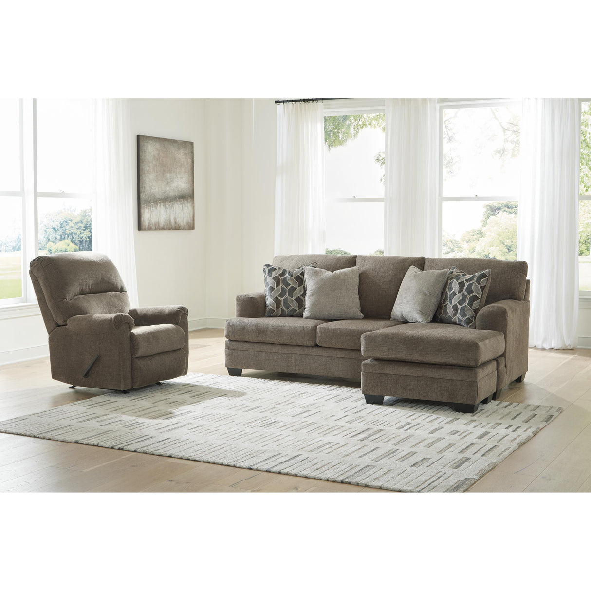  Signature Design by Ashley Stonemeade 5950518 Sofa Chaise IMAGE 9