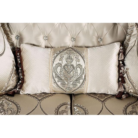  Furniture of America Veracruz FM65002BG-CH Loveseat IMAGE 5