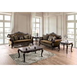  Furniture of America Ensenada FM65003BR-CH Loveseat IMAGE 2