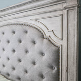  Steve Silver Furniture Highland Park HP900QBW Queen Bed Ivory IMAGE 2